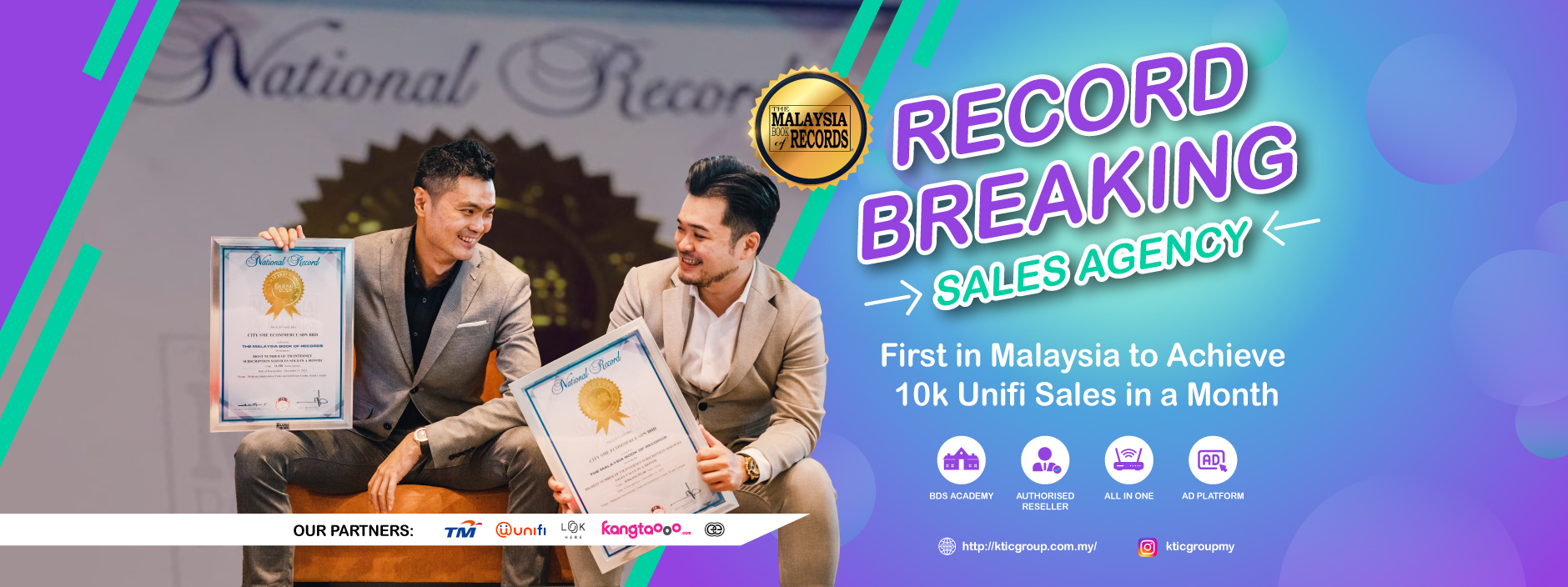 KTIC Group Malaysia Book of Records